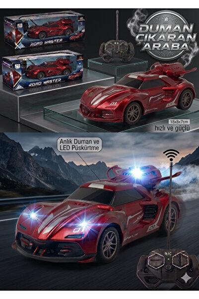 QUKILE Road Master Egzozdan Buhar Çıkartan Uzaktan Kumandalı Yarış Arabası