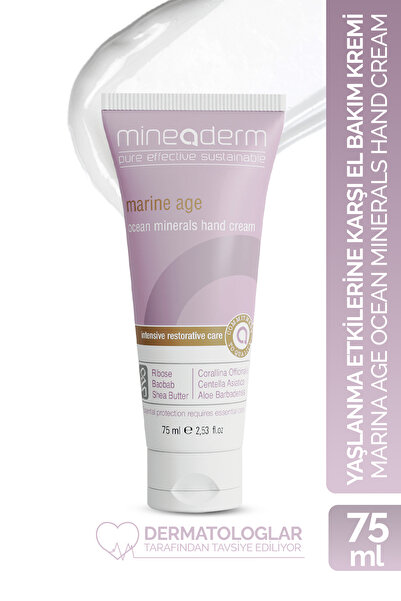 mineaderm Yaşlanma Etkilerine Karşı Mineralli El Bakım Kremi/marine Age Ocean...