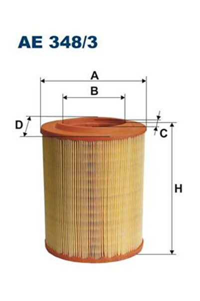 Filtron Filt Ae 348/3 Air Filter 55183562