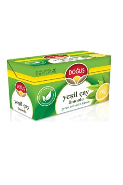 Yeşil Çay Limonlu Poşet Çay 20X1.75 Gr