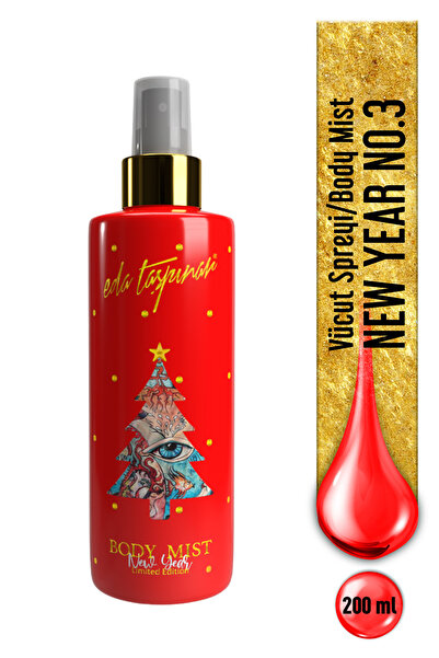 Eda Taşpınar New Year Green Body Mist – Ferah & Canlandırıcı Koku 200 ml