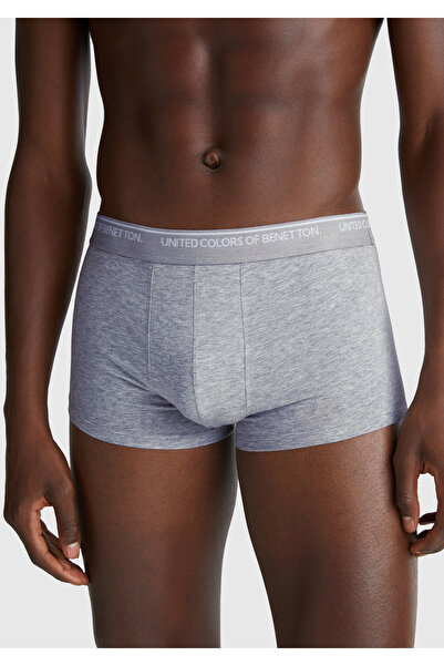United Colors of Benetton Benetton Benetton Logo Lastikli Boxer Külot