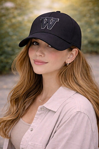 Zeramine 2024 Μαύρο καπέλο μπέιζμπολ με κέντημα W – Unisex καθημερινό στυλ