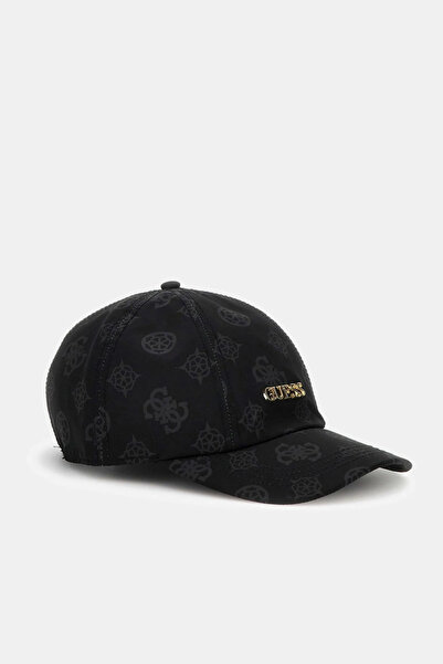 Guess Peony με τύπωμα Όλα τα γυναικεία μαύρα καπέλα του μπέιζμπολ AW5502POL01...