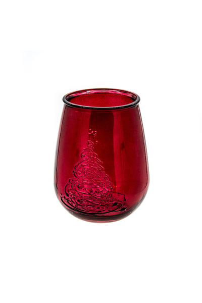san miguel Arbol Glass 650 Cc Red