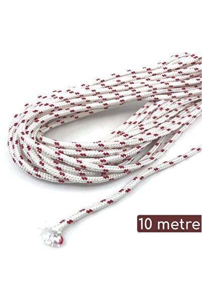 Özkul İpek İskota Halat 3mm-10 Metre-Aşınmaya dayanıklı-Çekme yapmaz-hava koş...