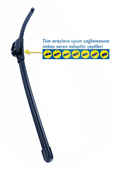 Goodyear Renault Megane Supermute 2'Li Muz Silecek Takımı 2003-2006 Sedan (600Mm+450Mm)