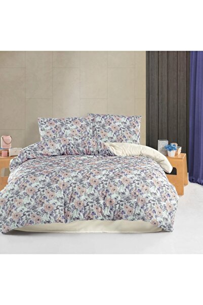 Aryıldız Home Exclusive Saten Nevresim Çift Kişilik Peony
