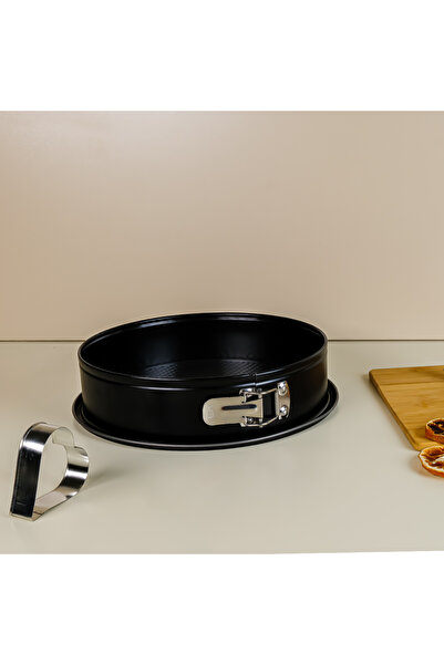 Guardini قالب كيك مشبك أسود 28 سم