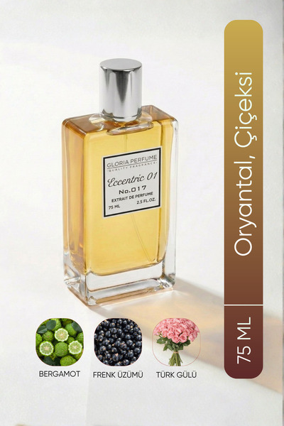 Gloria Perfume Eccentric 01 75 ml Edp Unisex Parfüm