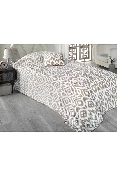 MAXSTYLE Bambu Lüx Yatak Örtüsü Flamıngo Tek Kişilik 160X220