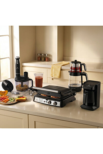 Aryıldız Zenith Siyah Elektrikli Çeyiz Seti