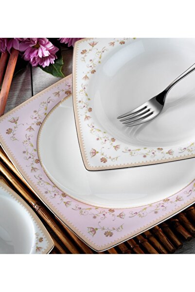 Aryıldız AR 30050 Prestige Bone Porselen 83 Parça Yemek Takımı