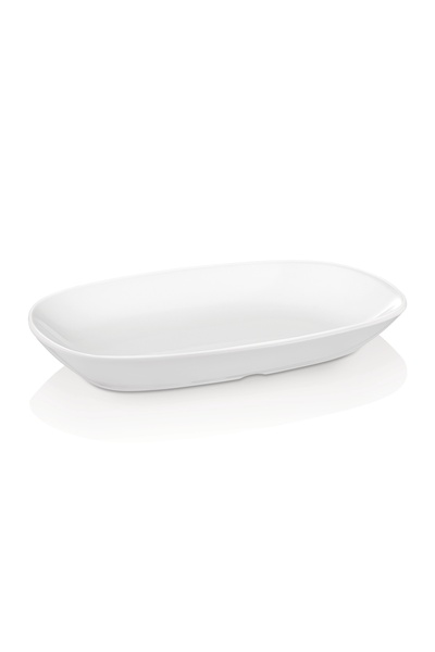 Vural Thermoform Vural Melamine 230534 Oval 6-Piece Kayık Plate-34 cm