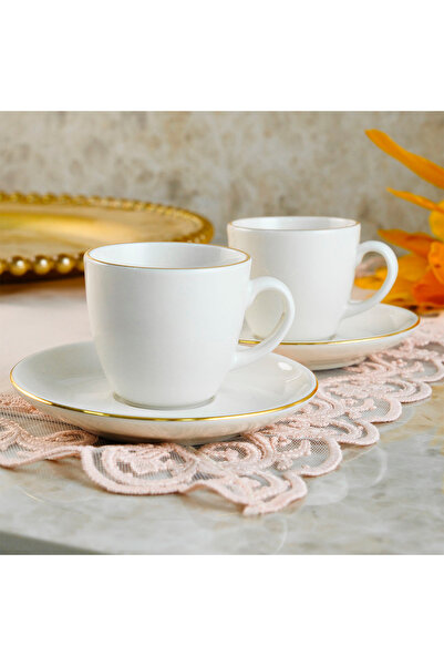 Aryıldız Alisa 4 Parça 2 Kişilik Türk Kahve Fincan Takımı 90 ml