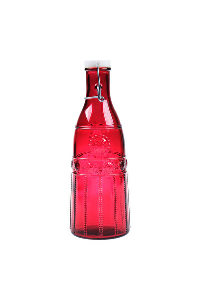 san miguel Toscana Yağ Şişesi 1 Litre Kırmızı