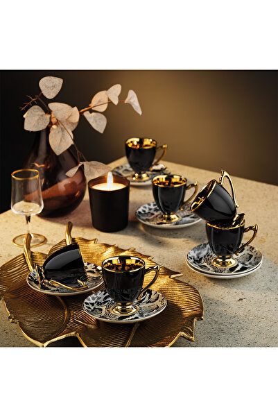 Aryıldız Paiso 12 Parça 6 Kişilik Türk Kahve Fincan Takımı