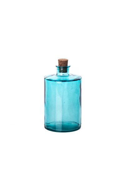 san miguel Cilind Bottle 16 cm Blue
