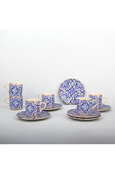 Aryıldız Piastrella 6 Kişilik Türk Kahve Fincan Takımı 100 Ml