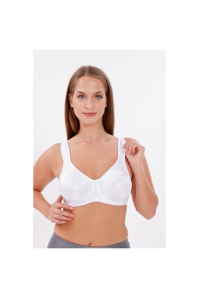 MOONLİGHT 2119 White Minimizer Support Bra (WITH UNDERWIND)