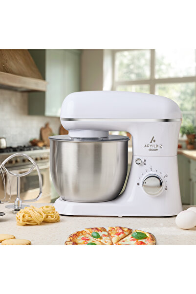 Aryıldız Power Chef Stand Mikser Krem