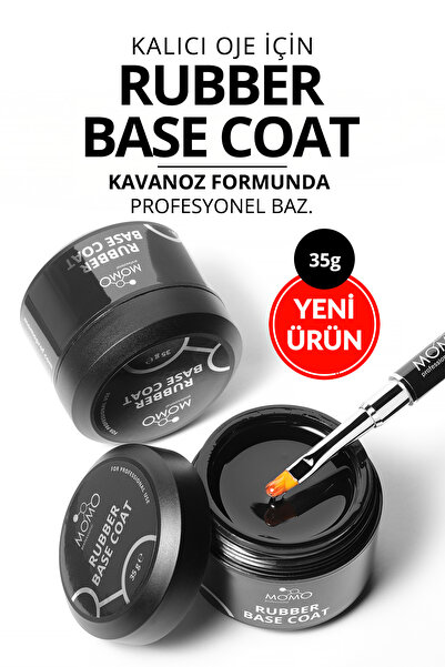 MOMO professional Kalıcı Oje İçin Rubber Base Coat 35 GR