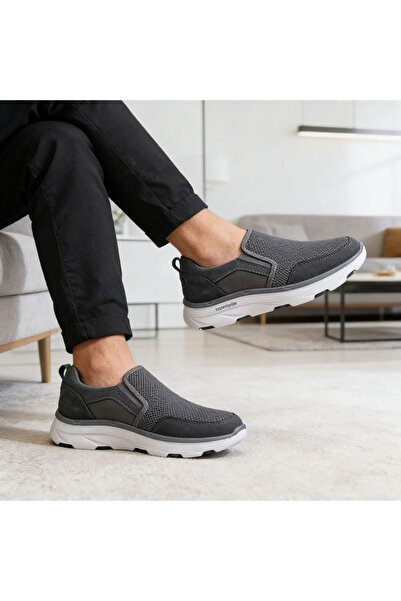 Tmall Pantofi Sport De Barbati,cu Inseretii Din Plasa,b4030,gri