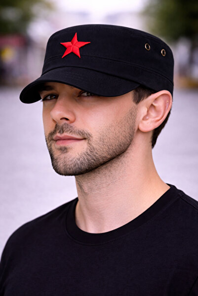 Zeramine 2024 Μαύρο ανδρικό καπέλο Castro Starry Fidel Castro Καπέλο Unisex
