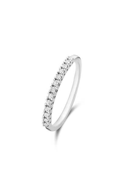Isabel Bernard De la Paix Madeline 14 Karat | Weißgold Ring | Diamant 0.14 Ka...