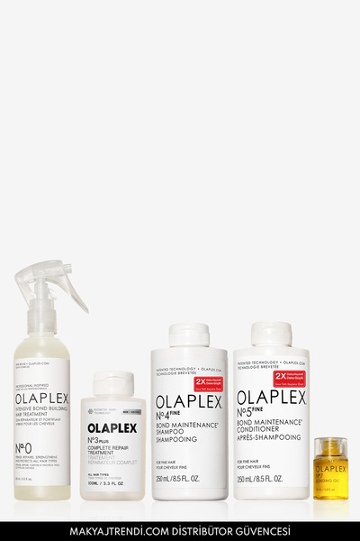 Olaplex laplex Complete Bond Repair for Fine Hair Care Set - İnce Telli Saçla...