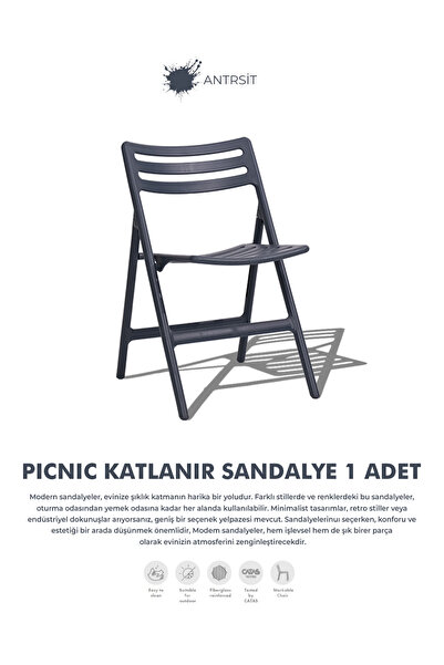 Daim Plastik PİKNİK KATLANABİLİR SANDALYE