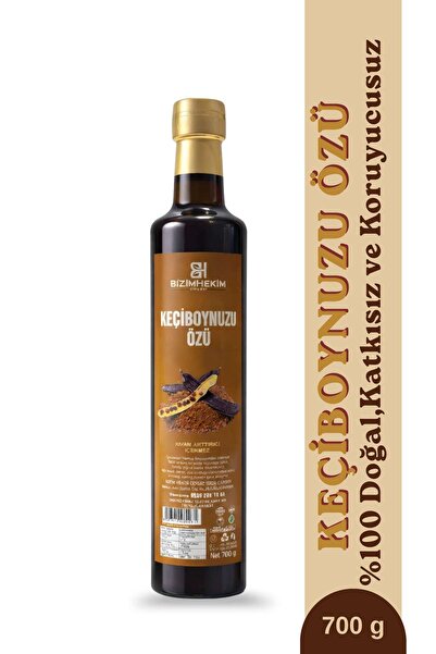 BİZİMHEKİM ŞİFA EVİ Keçiboynuzu Özü 700g | %100 Doğal, Katkısız, Koruyucu Içe...