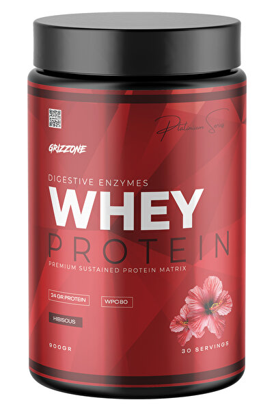 GRIZZONE Whey Protein 900 Gr ( Hibiskus )