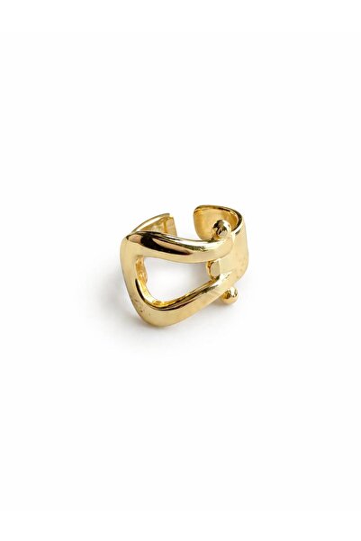 Premium Series Belt Design Polished Adjustable Women's Ring