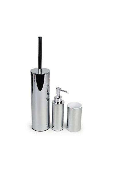 kobos Round Bathroom Set Polished Chrome