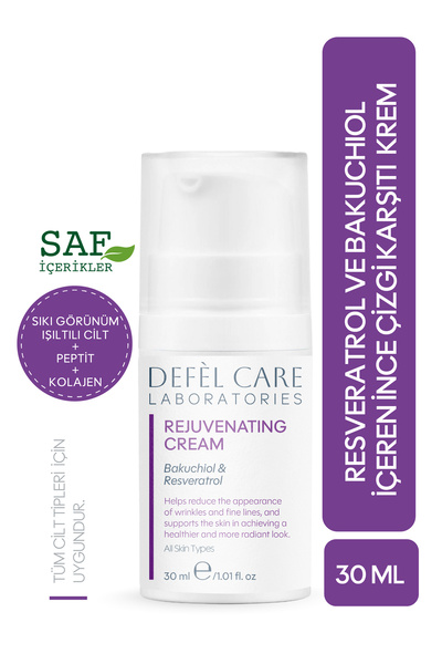 Defel Care Rejuvenating Cream 30 ml - Tüm Cilt Tipleri – Nemlendirici & Cilt ...