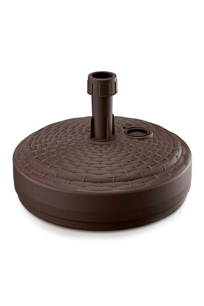Prosperplast Suport pentru umbrela, Prosperplast, rotund, maro, 10 L, 39x13 cm