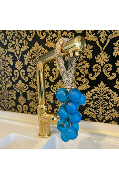 Zehra ana Salkım Soap Natural Faucet Soap Handmade Pendant Grape Eucalyptus S...