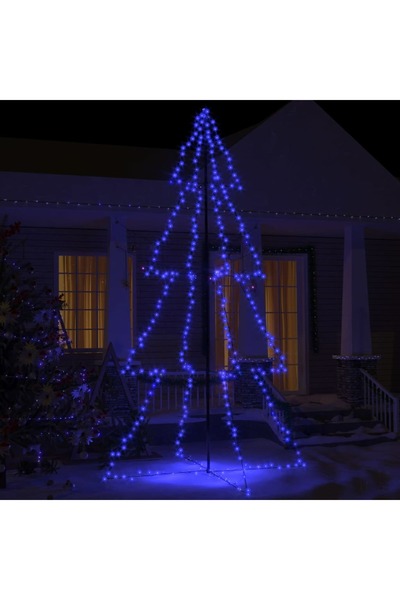 Concept Brad Crăciun conic 360 LED-uri, 143x250 cm, interior & exterior
