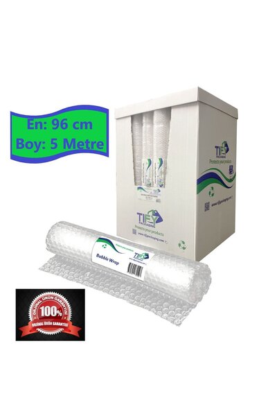 tify Balonlu Naylon Sargı 96cm Genişlikte 5 Metre Uzunlukta Havalı Eşya Korum...