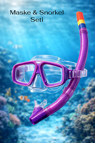 Fidan oyuncak Yetişkin Maske ve Snorkel Seti