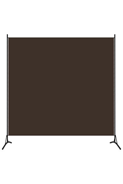 Concept Paravan de cameră cu 1 panou, maro, 175 x 180 cm