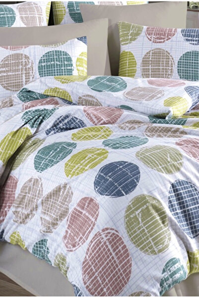 NazeninHome Σετ μονόπλευρης παπλωματοθήκης Ranforce 100% βαμβακερό |   Με σεν...