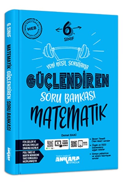 kitabın başkenti ankara yayıncılık Ankara Yayıncılık 6. Sınıf Matematik Güçle...