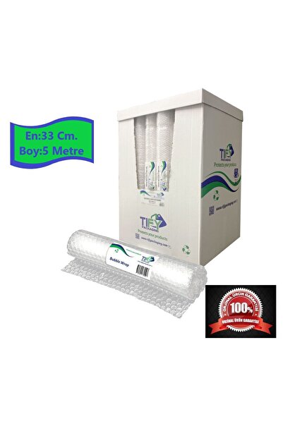 tify Balonlu Naylon Sargı 33cm Genişlikte 500cm Uzunlukta Havalı Eşya Koruma ...