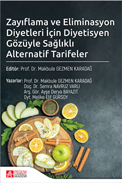 Pegem Akademi Yayıncılık Zayıflama ve Eliminasyon Diyetleri İçin Diyetisyen G...