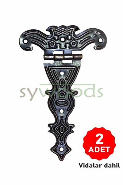 sywoods Büyük Tek Kuyruk Menteşe 2 Adet Oksit Renk