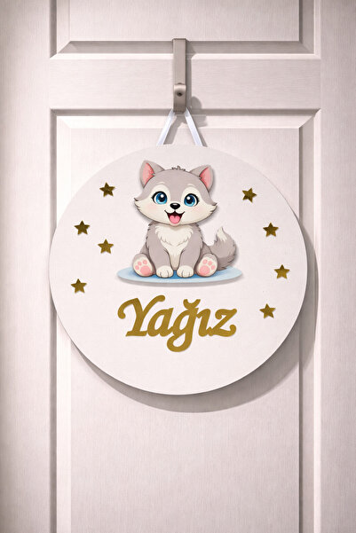 estölye El Yapımı İsme Özel Yuvarlak Bebek Kapı süsü, Hastane Süsü, Bebek İsi...