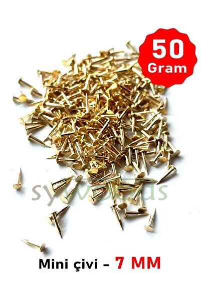 sywoods Mini Hobi Çivisi 7 Mm Sarı 50 gram