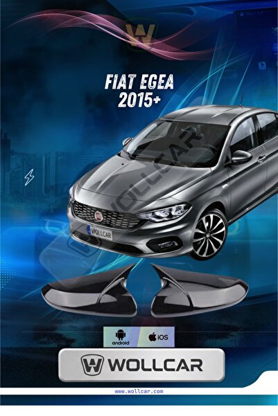 Genel Markalar Fiat Egea Yarasa Ayna Kapağı Piano Black 2015 Sonrası Hb-sd